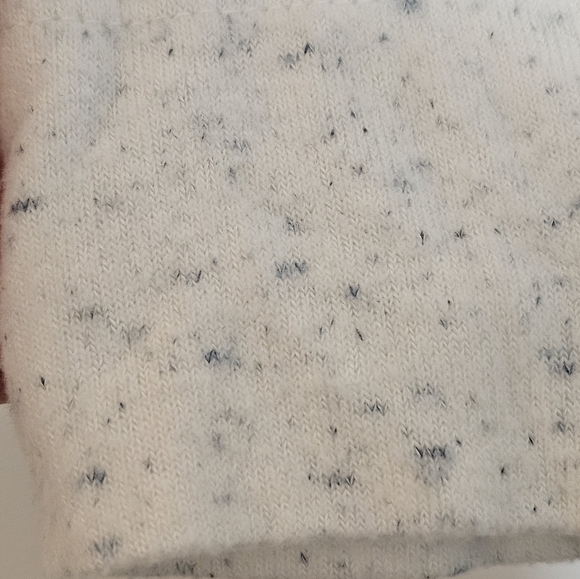 Anthropologie Postmark Blue & White Gia Sweater Womens XS Lightweight Ruffled - Picture 11 of 13